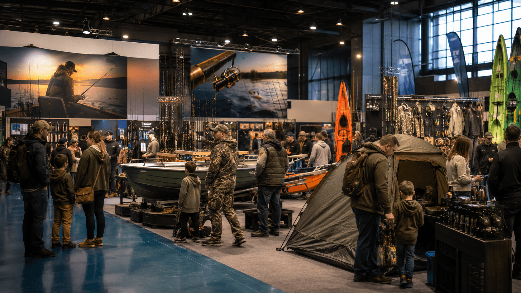 EXPOmerania Fishing & Outdoor — Targi wędkarstwa, turystyki i aktywności na świeżym powietrzu.